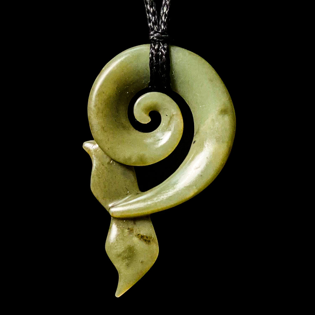 Koru on sale jade necklace