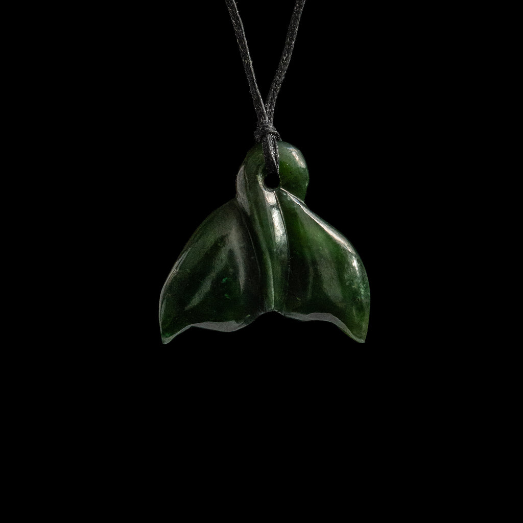 Pounamu Whale Tail Charm Meaning New Zealand Pounamu Whale Tail