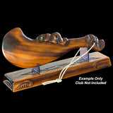 Carved Display Stand For War Clubs