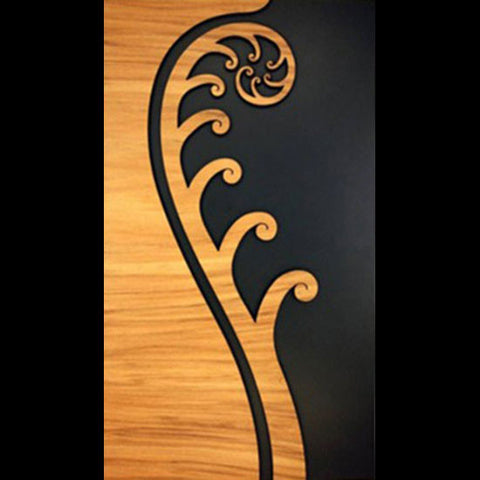 Wooden Koru Panel