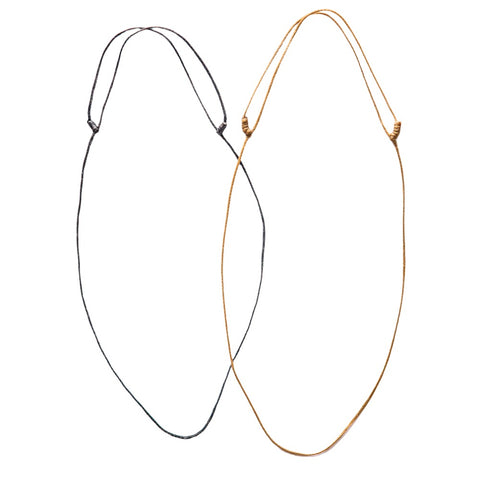 Adjustable Braid Slip Knot Cords -C1