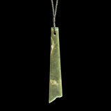 Jade Toki hand carved pendant by Nick and Mady