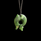 Jade Matau-style pendant by Nick Balme