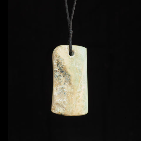 Hei Toki hand carved jade pendant by Nick and Mady