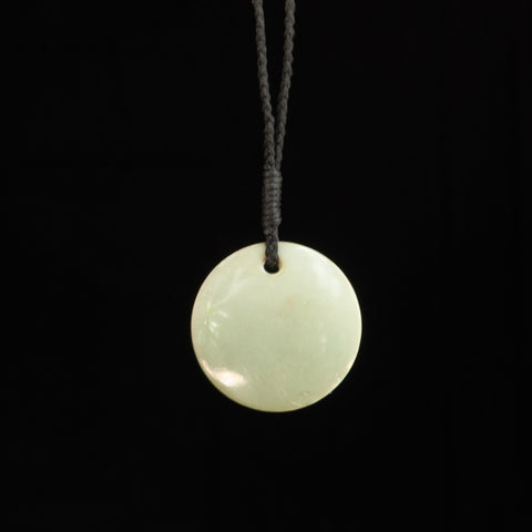 Pounamu Disc by Alex Sands