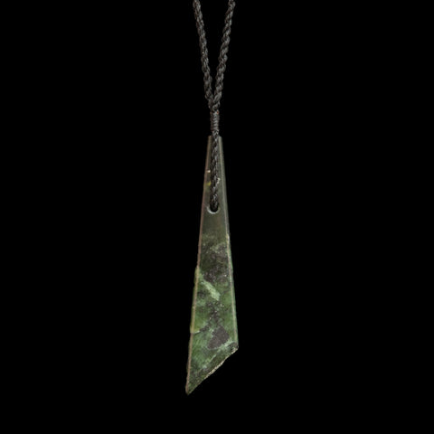 New Zealand Jade drop Pendant by Nick Balme