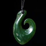 Hei Matau handcrafted jade pendant
