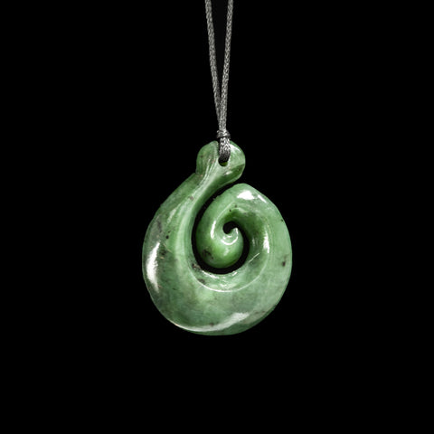 Jade Koru Pendant