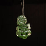 Jade Hei Tiki, hand-crafted pendant