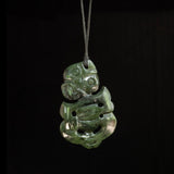 Jade Hei Tiki, hand-crafted pendant