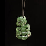 Jade Hei Tiki, hand-crafted pendant