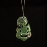 Jade Hei Tiki, hand-crafted pendant