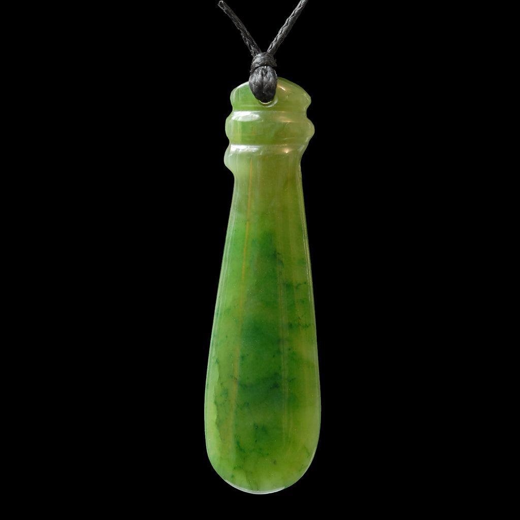 New Zealand Greenstone Mere, handcrafted jade carving-r031 – The Bone ...