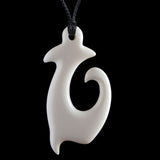 Maori Hook Necklace Bone Carving