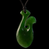 Maori Style Jade Matau Pendant by Luke Gardiner