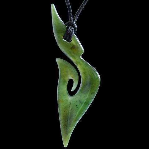 New Zealand Jade Matau Pendant by Shaun Gardiner