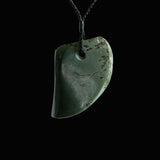 Rimu Range Jade Freeform pendant by Nick Balme