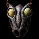 Contemporary White Bronze & Pounamu Tuatara by Nick Balme