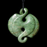 Contemporary Pikorua Pounamu pendant